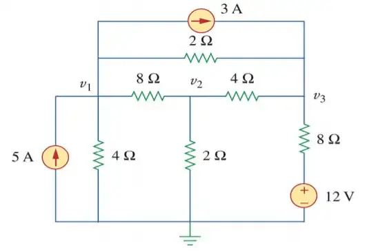 I am trying to do nodal analysis