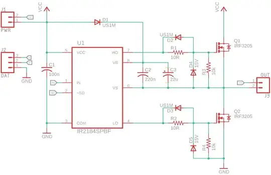 Half Bridge Schematic