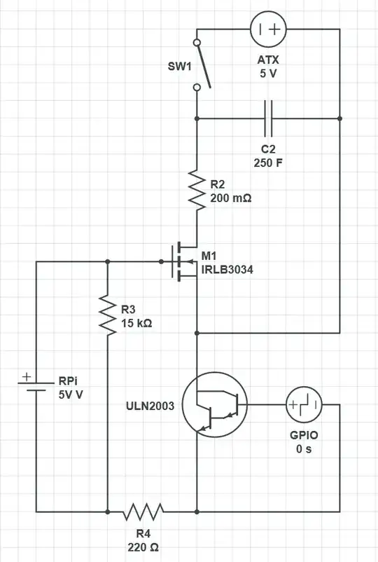 This is the circuit I'm currently working with
