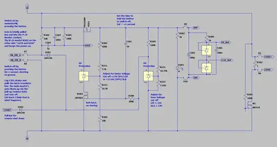 Soft latch switch circuit
