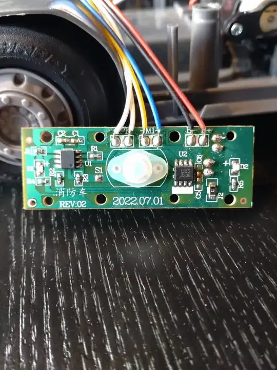 Circuit board top side