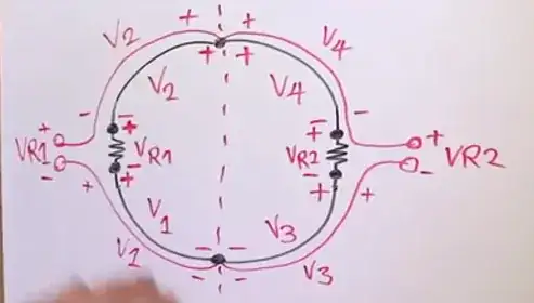 voltage in the wires