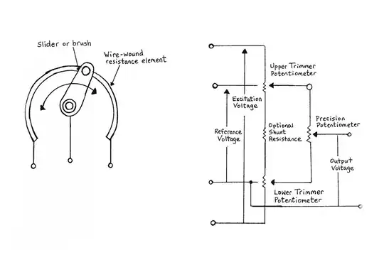 potentiometer basic schematic