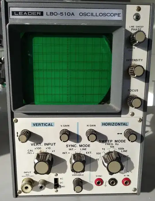 Leader LBO-510A Oscilloscope