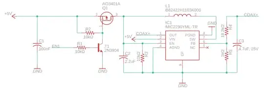 Current Schematic with MIC2290