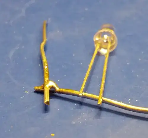 19 gauge steel wire soldered