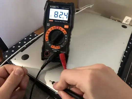 80V AC between hand and laptop