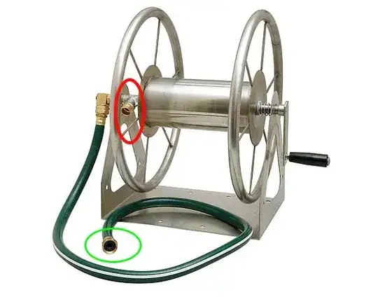 Hose reel example