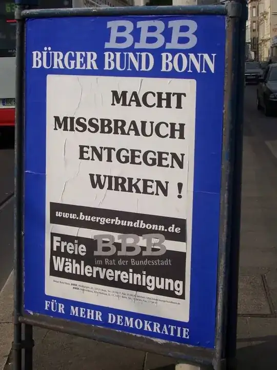 MACHT MISSBRAUCH ENTGEGEN WIRKEN !