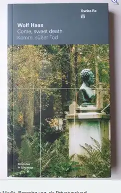 Wolf Haas - Komm süßer Tod Deutsch/English book cover