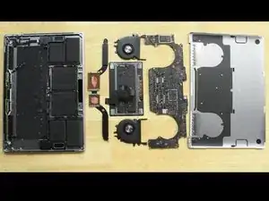 MacBook Pro 15" Touch Bar 2018 Teardown