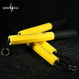 Another nunchaku with rings