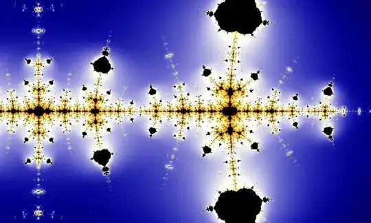 Collatz map fractal