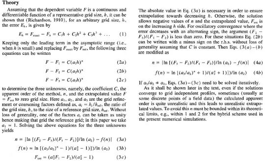 Relevant section of the paper