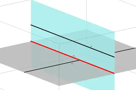 perpendicular but skew lines