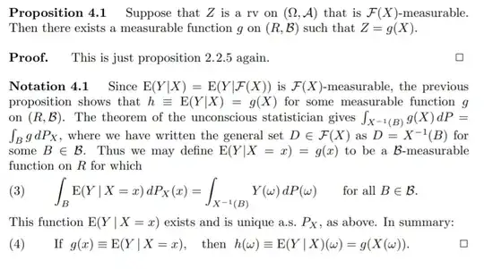 Shorack's Probability for Statisticians Notation 4.1