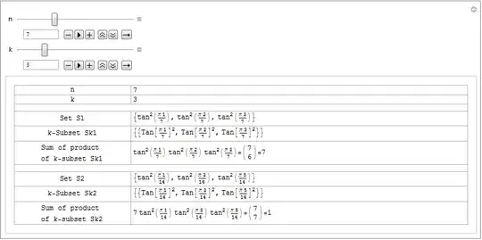 Tan binomial formulaes 3
