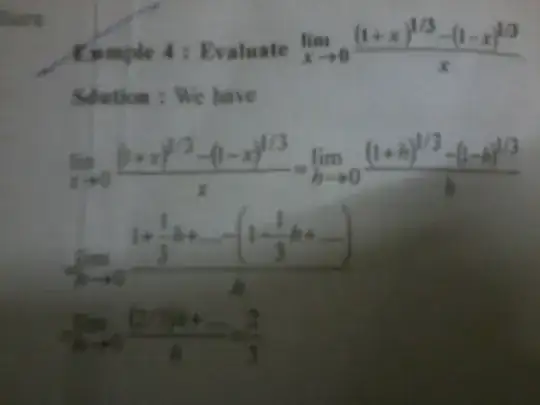 Actual Question with solution in my book