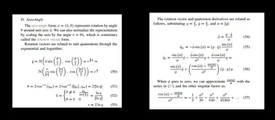 Excerpt from Neil Dantam's course notes, Georgia Tech.