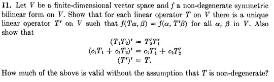 Exercise 11, section 10.2, Hoffman & Kunze