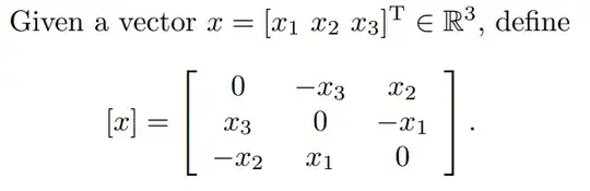 Image of the bracket notation