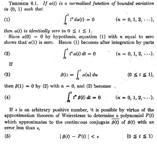 Theorem 6.1 Chapter II