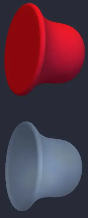 Defect free blunt bell