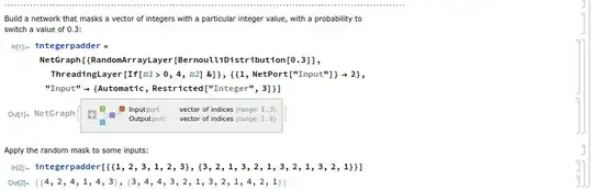 Application of RandomArrayLayer (introduced 12.2)