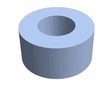 Difference of cylinders