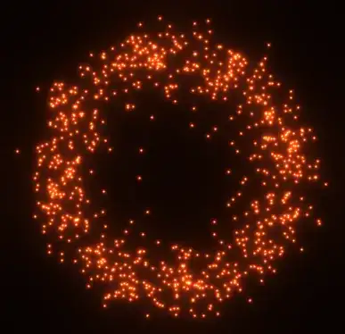 critical points of 200 polynomials with perturbed roots