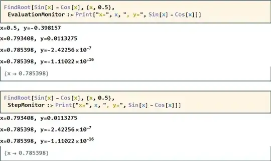EvaluationMonitor StepMonitor