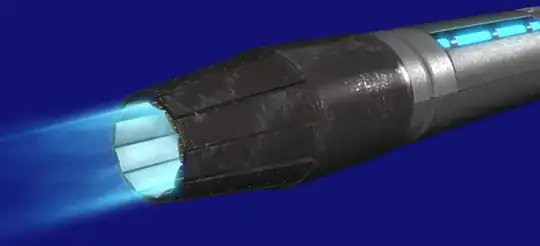 thrust vector jet flame