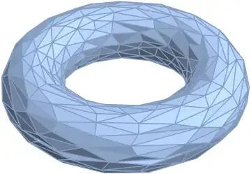 3D torus, meshed