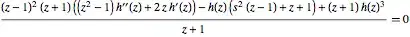 ODE transformed to cylindrical coordinates