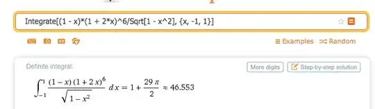 incorrect Wolfram Alpha symbolic evaluation of this integral