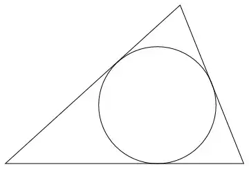 triangle and incircle