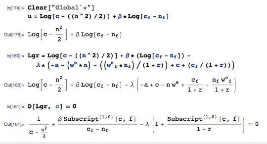 Subscript output