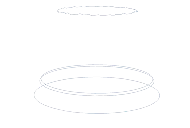 RegionUnion of the intersection of the spheres pairwise