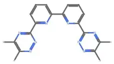 molecule picture with atoms replaced by a star