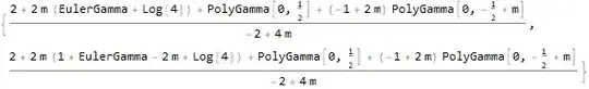 expression with only PolyGamma