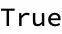 true