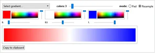 extended interactive color gradient maker