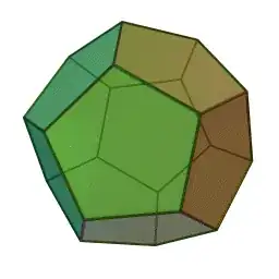 rotating dodecahedron