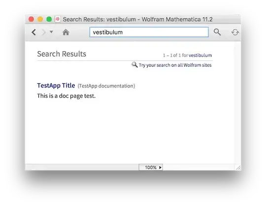 Documentation search