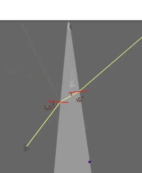 Here is another prism with a smaller angle