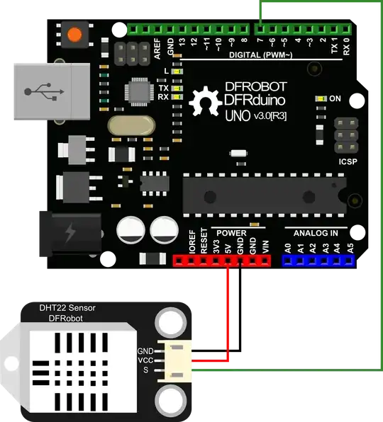 Example how to connect to DFRduino Example how to connect to DFRduino