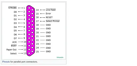 centronics printer cable
