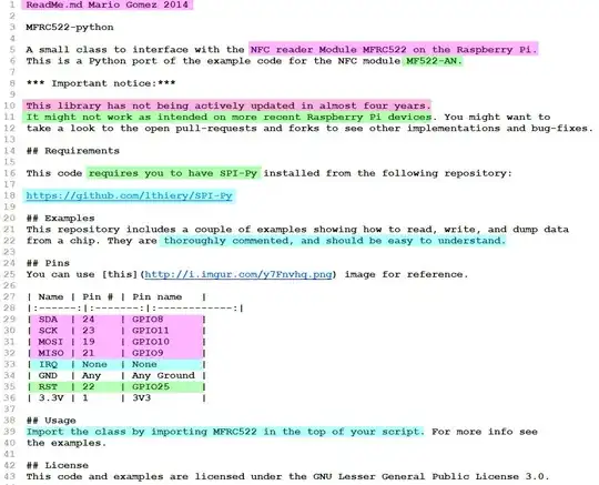 mario Gomez MFRC522 Library Warning