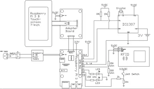 My schematic with all connections