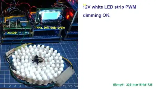 white led pwm
